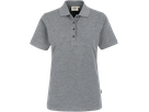 Damen-Poloshirt Classic 2XL grau meliert - 85% Baumwolle, 15% Viscose, 200 g/m²