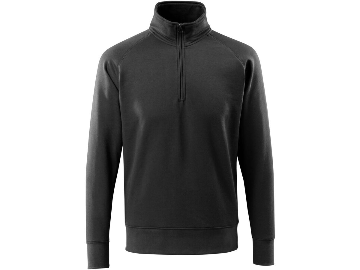 Nantes Sweatshirt, Gr. M - schwarz, 80% CO / 20% PES, 290 g/m2