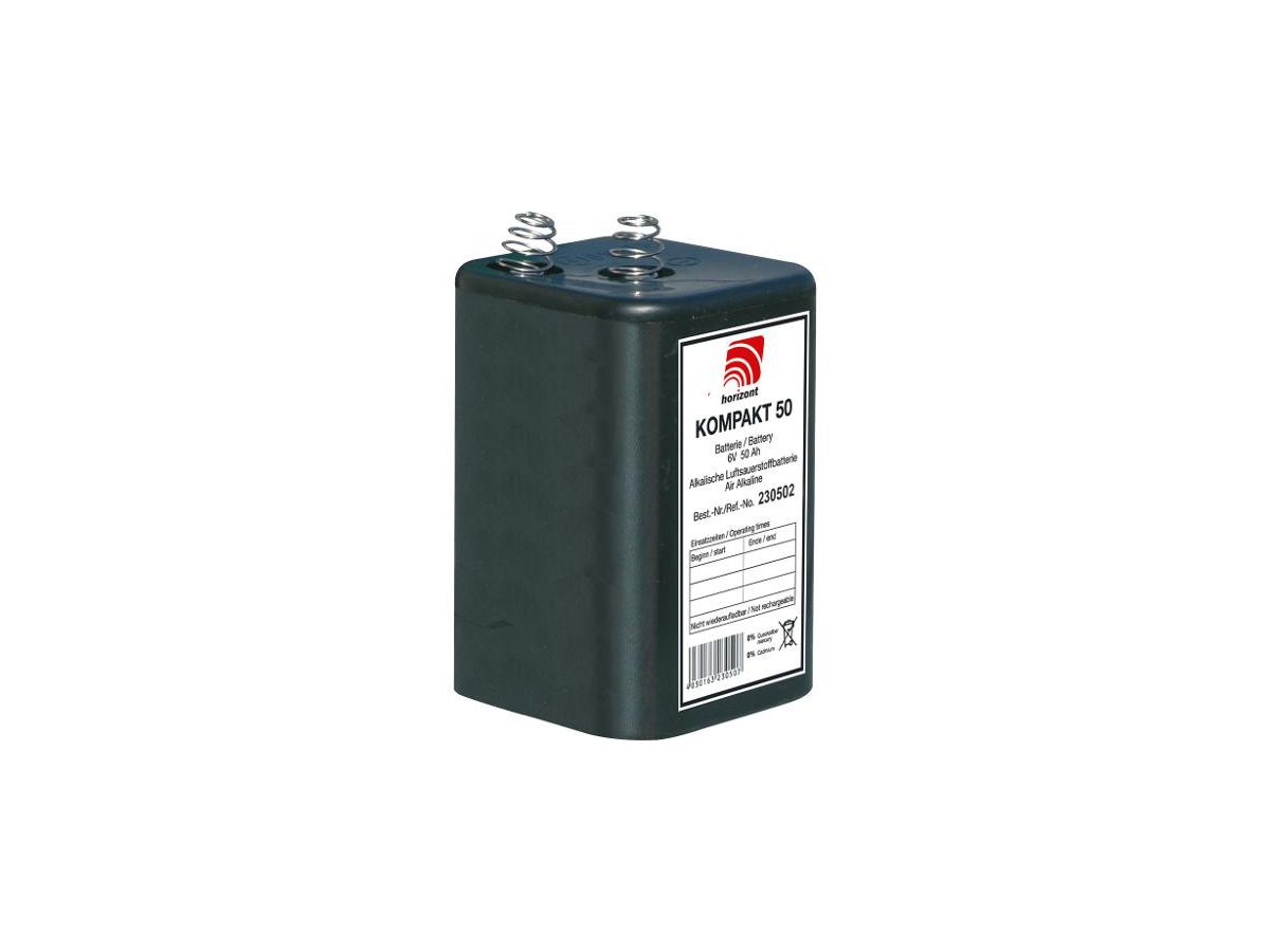 Luftsauerstoff Batterie Kompakt 50 - 6V / 50Ah.