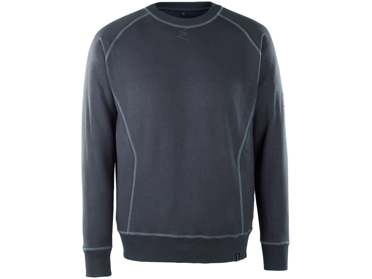Horgen Sweatshirt schwarzblau Gr. M - 60% Modacr./38% Baumw/2% Kohlef. 280g/m²