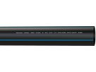 HDPE-Druckrohr PE100 S-8/PN10  200 mm - blau-gestreift für Wasser Stg. à 10 m.