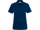 Damen-Poloshirt Classic Gr. 2XL, marine - 100% Baumwolle