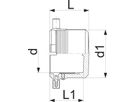 HDPE-Verschlusskappe Kit ELGEF 90 mm