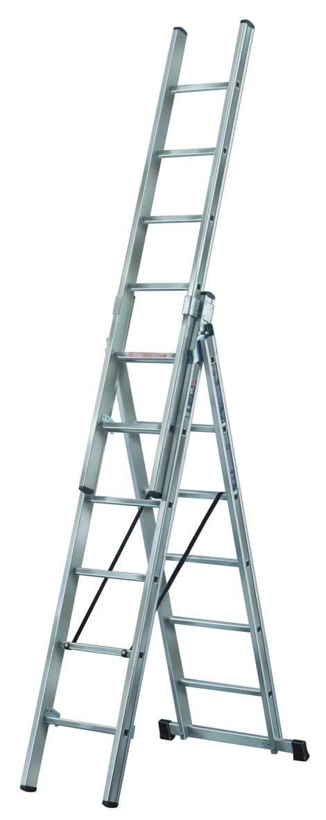 Bock- und Schiebeleiter HB Trend Typ 302 - 2- und 3-teilig