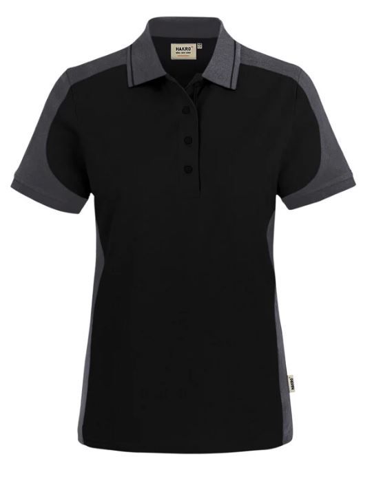 Poloshirt Mikralinar Contrast - 50 % Baumwolle, 50 % Polyester (recyc.)