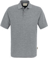 Poloshirt Top Gr. 2XL, grau meliert - 60% Polyester, 40% Baumwolle, 200 g/m²