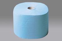Reinigungsrolle blau, extrem reissfest - Breite 30 cm, ca. 475 Abrisse à 38 cm