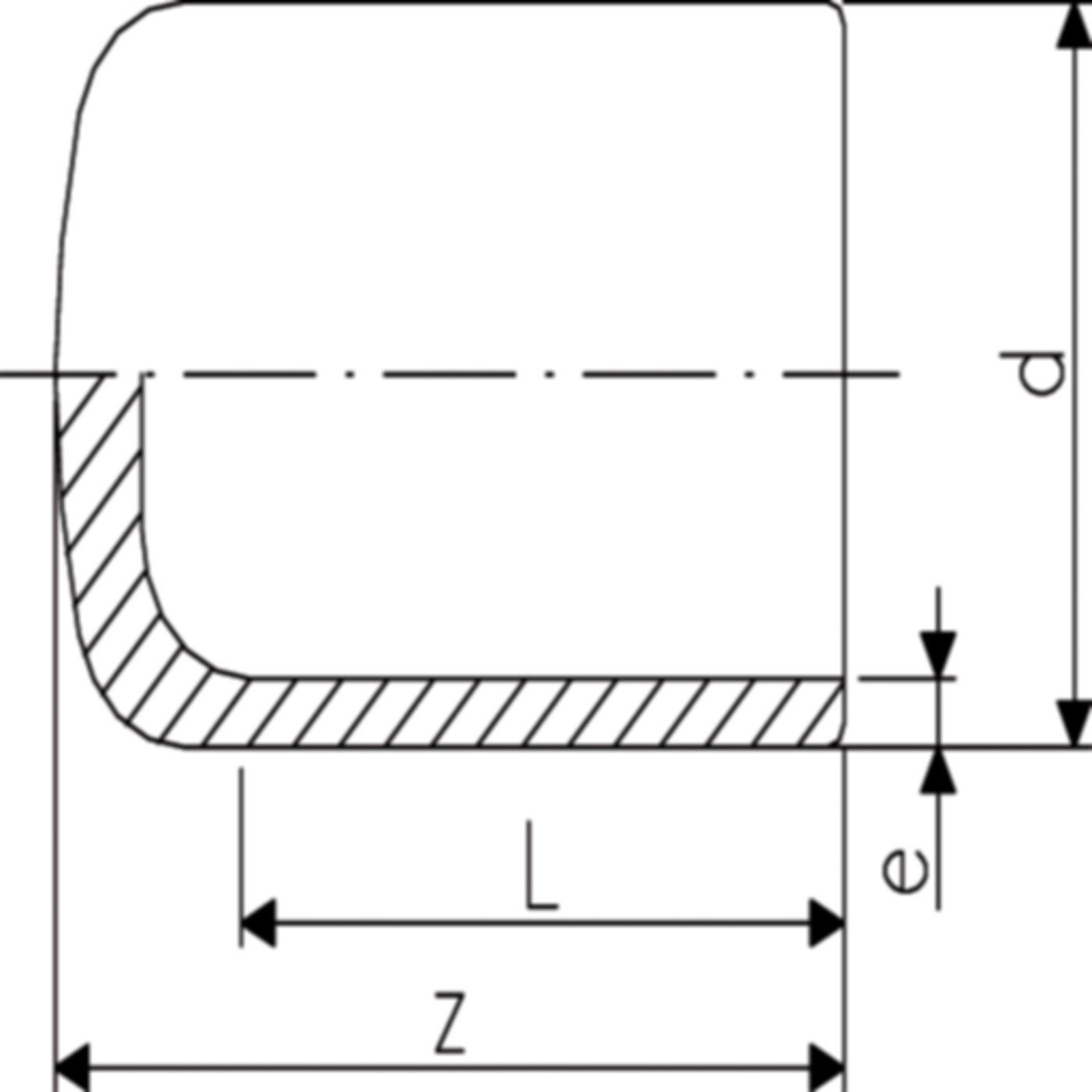 Kappe HDPE PE100