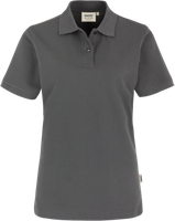Damen-Poloshirt Top Gr. 2XL, graphit - 100% Baumwolle, 200 g/m²