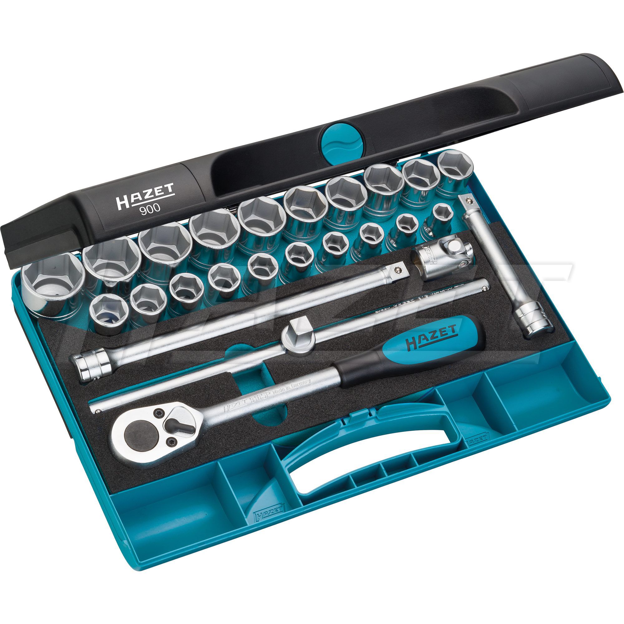 Steckschlüssel-Satz 6-Kt. 1/2" HAZET