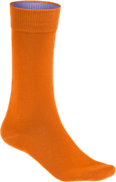 Socken Premium Gr. L, orange - 85% Baumwolle, 12% Polyamid und 3% Elast