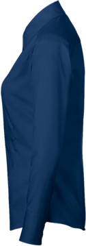 Bluse 1/1-Arm Business Gr. 2XS, marine - 100% Baumwolle, 120 g/m²