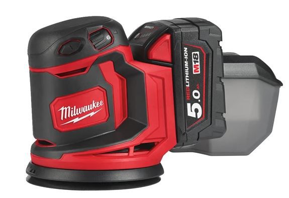 Akku-Exzenterschleifer Milwaukee - M18BOS125-502B, 125 mm
