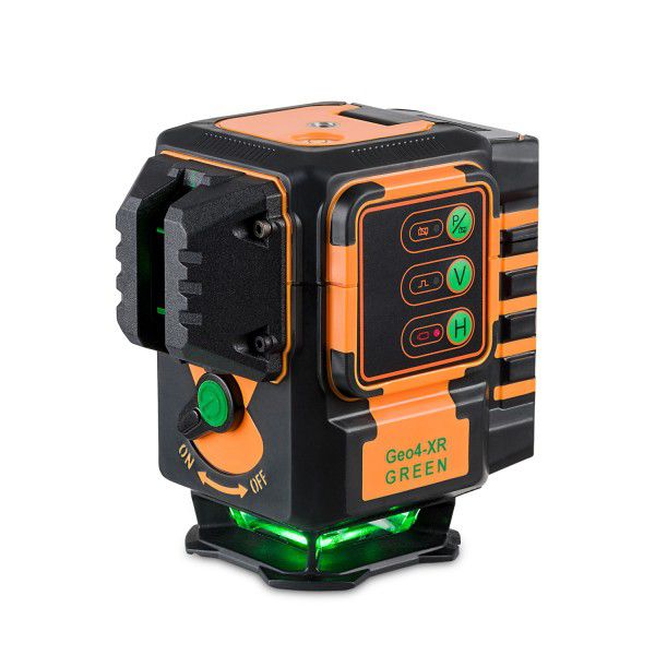 Kreuzlinien Laser grün GEO4-XR Green - Arbeitsberei bis 30m, 1x360° / 2x130°