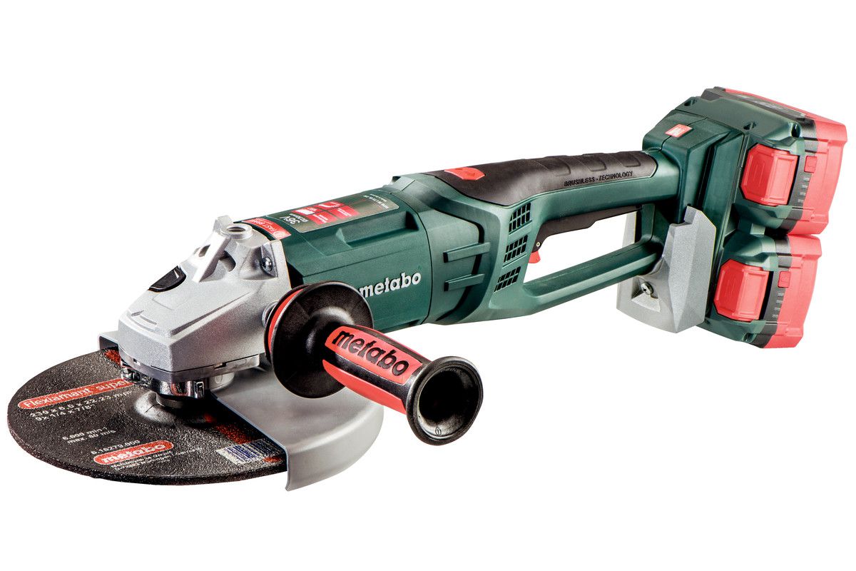 Akku-Winkelschleifer WPB 36-18 LTX 230 - Metabo, BL, 4xLiHD 7.0 Ah. Akku