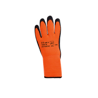 Kälteschutzhandschuhe INVERNO Gr. 9 - leuchtorange, Acryl-Schlingengewirk