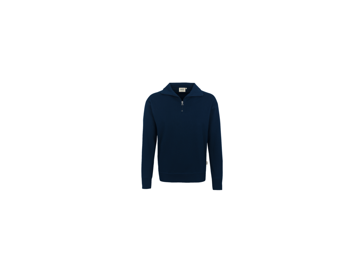 Zip-Sweatshirt Premium Gr. L, tinte - 70% Baumwolle, 30% Polyester