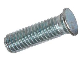 Einpressgewindebolzen Stahl vergütet - verzinkt getempert blau chromatiert