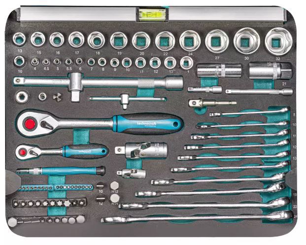 Werkzeugkoffer PP PRO TROLLEY 213-tlg. - IP65 inkl. Werkzeug