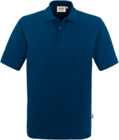 Pocket-Poloshirt Top Gr. 2XL, marine - 100% Baumwolle, 200 g/m²
