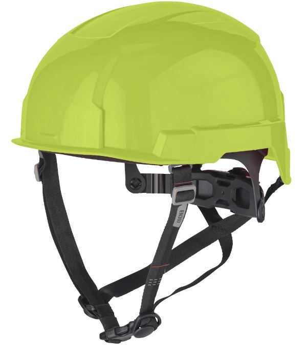 Kunststoffhelm BOLT 200 Hi-Vis unbelüft. - Milwaukee, Industriekletterhelm