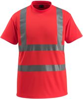 Townsville T-Shirt hi-vis rot Gr. 2XL - 100% PES, 130 g/m²