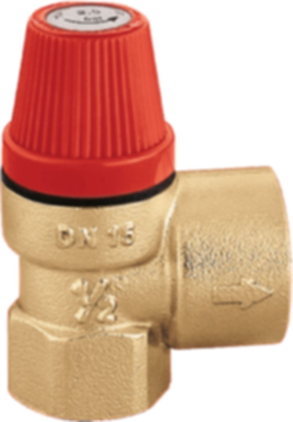 Sicherheitsventil Caleffi - Typ 5320, 530, 5321, 302 IG-IG Anschluss
