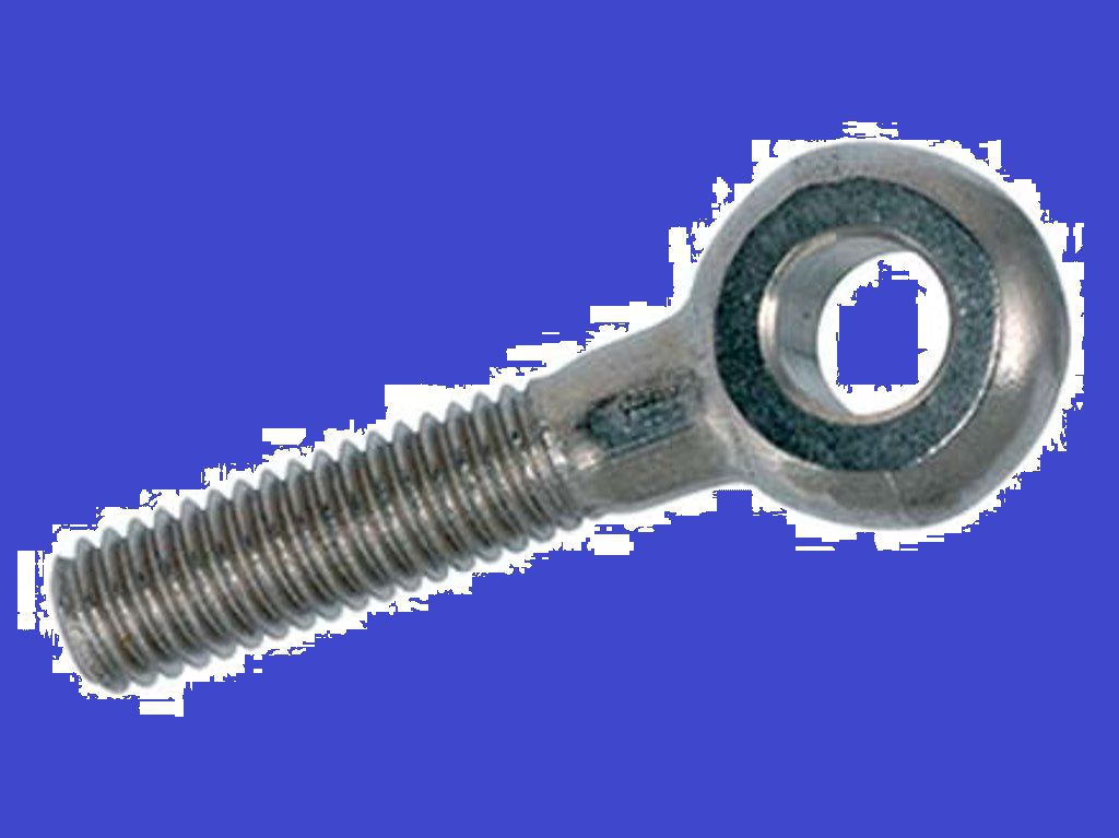 Augenschrauben Form B INOX A2 DIN 444B - blank gebeizt