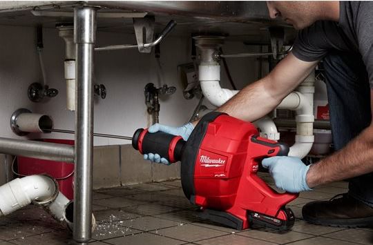 Akku-Rohrreiniger MILWAUKEE M18FDCPF8-0C - mit 8 mm Spirale