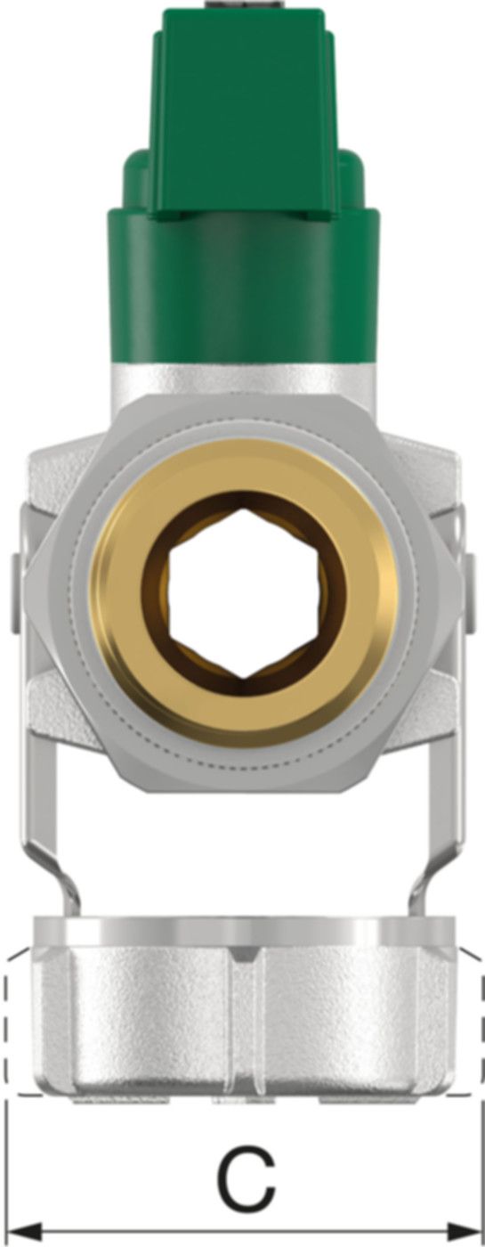 Entleerhahn Simplex-KFE Heizung/Sanitär - mit AG