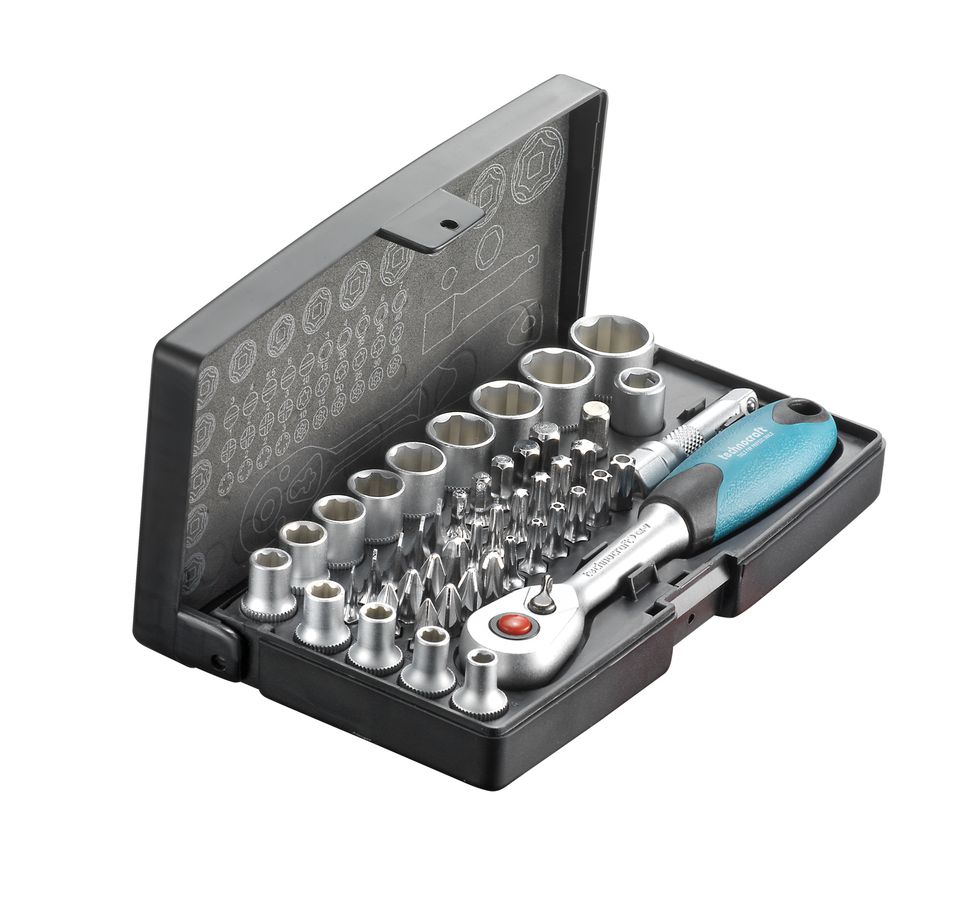 Steckschlüssel-Satz "Compact-Pro" - 1/4", 47-tlg.