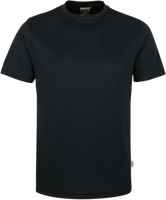 T-Shirt COOLMAX Gr. 2XL, schwarz - 100% Polyester, 130 g/m²