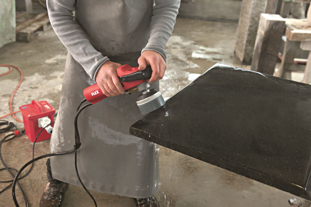 Nasschleifer mit FI LE 12-3 100 WET - Flex