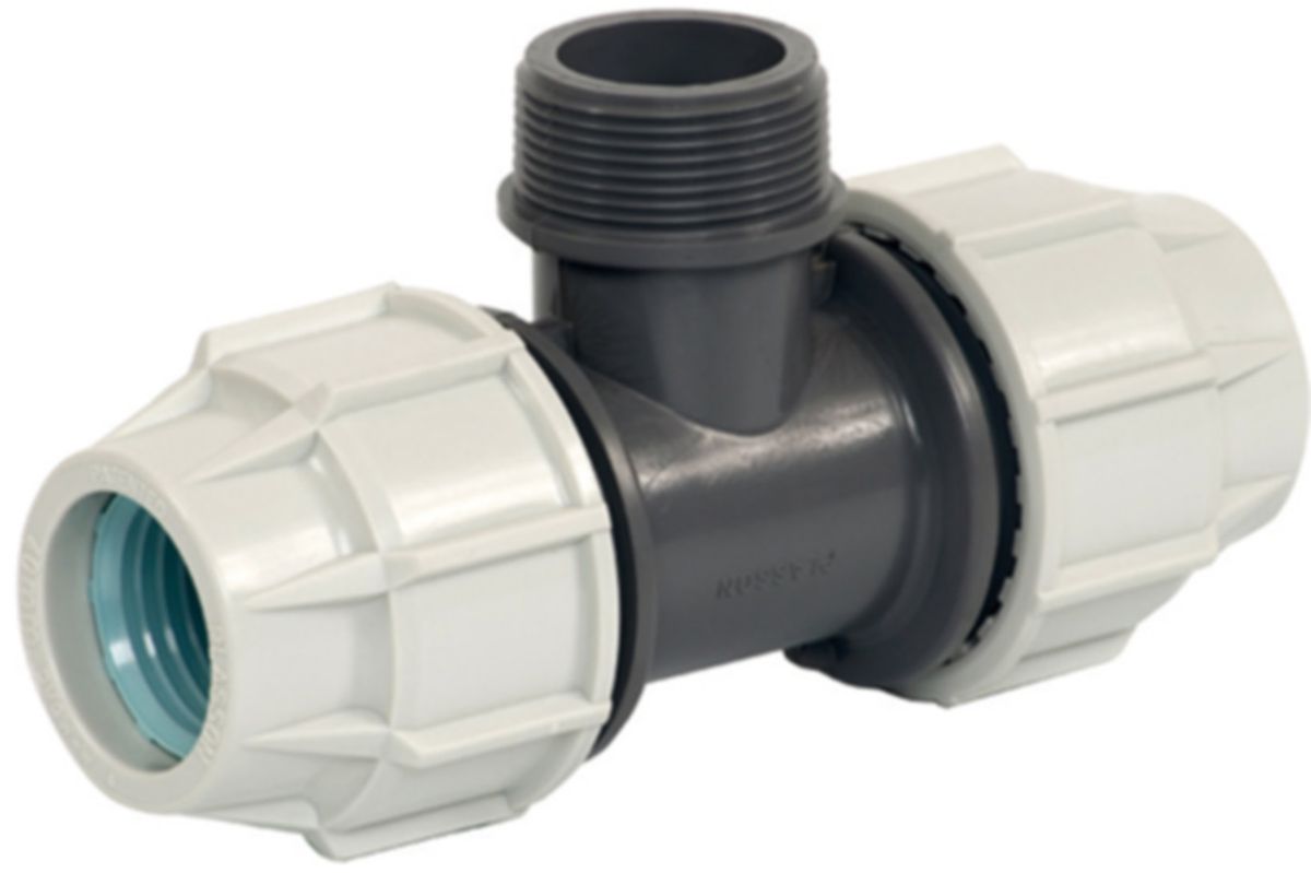 Plasson T-Verbindungsstück Abgang AG - Typ 7840