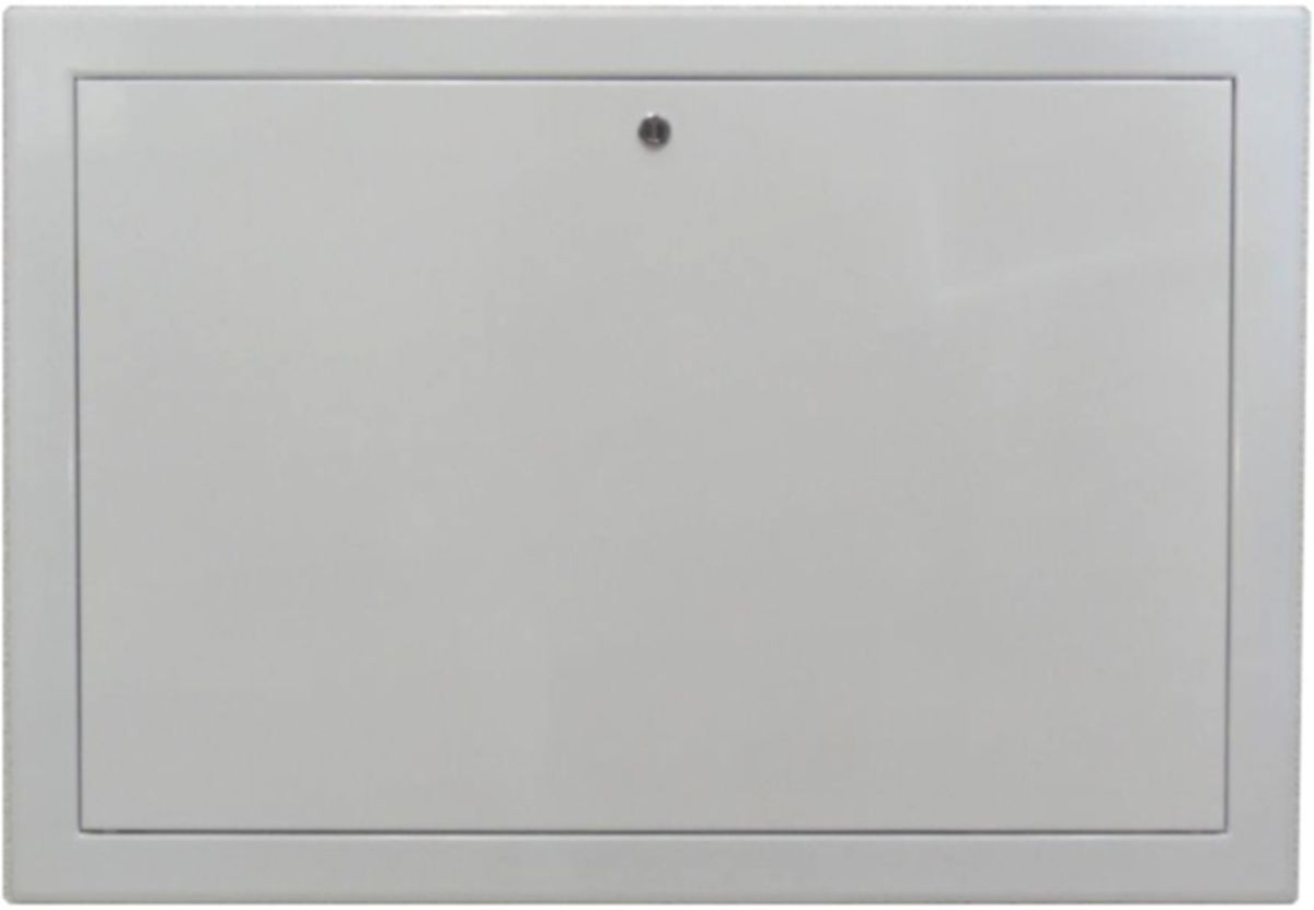 Frontrahmen und Türe BKK RAL 9016 B-02 - passend für Swiss, Compact und Innova