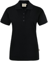 Damen-Prem.-Polosh. Pima-Cott. 2XL schw. - 100% Baumwolle, 180 g/m²