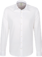 Hemd 1/1-Arm Business Tail. 2XL weiss - 100% Baumwolle