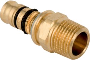 Mepla Übergang mit Aussengewinde