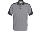 Poloshirt Contrast Perf. 2XL titan/anth. - 50% Baumwolle, 50% Polyester