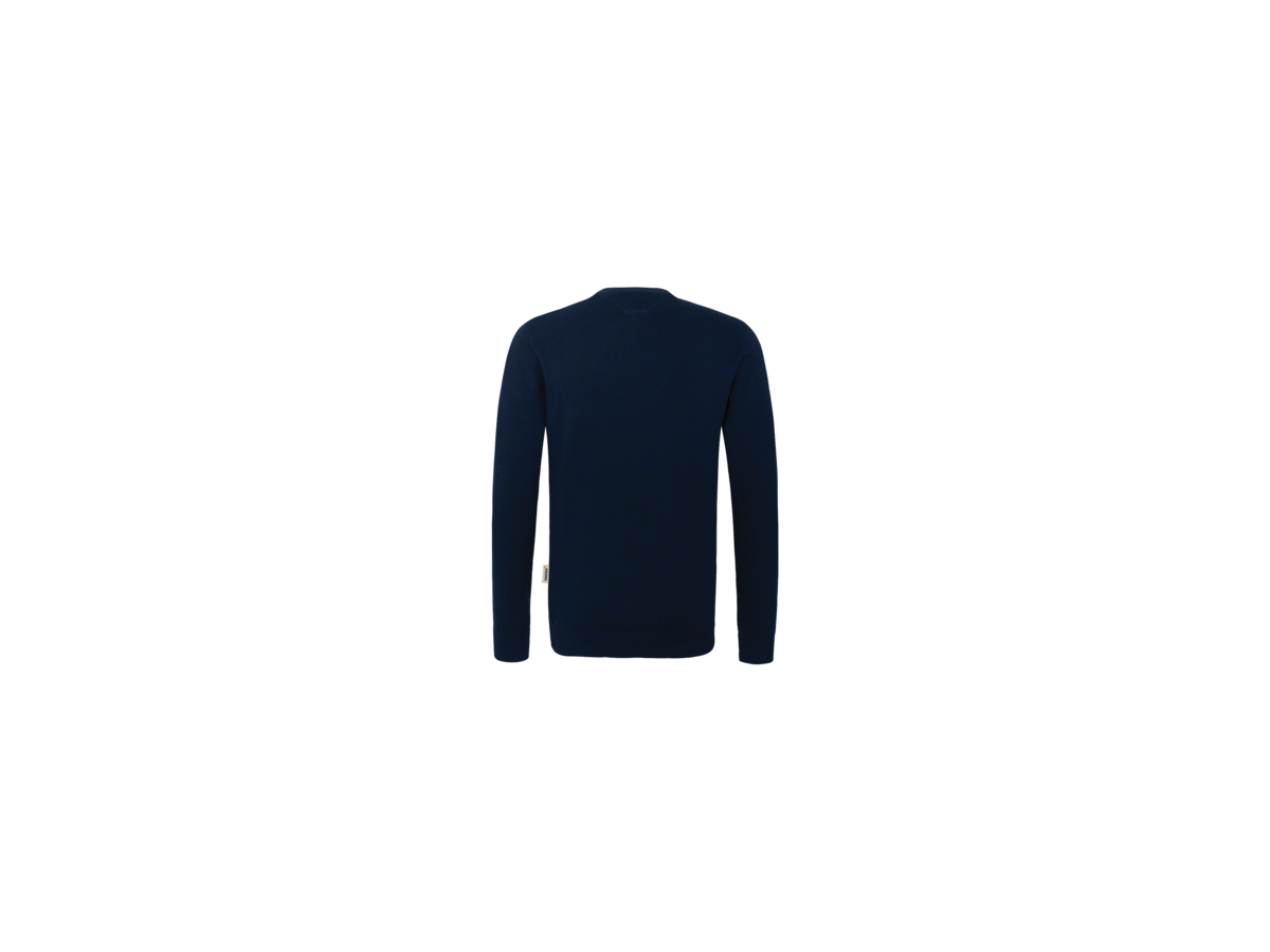 V-Pullover Premium-Cotton Gr. S, tinte - 100% Baumwolle