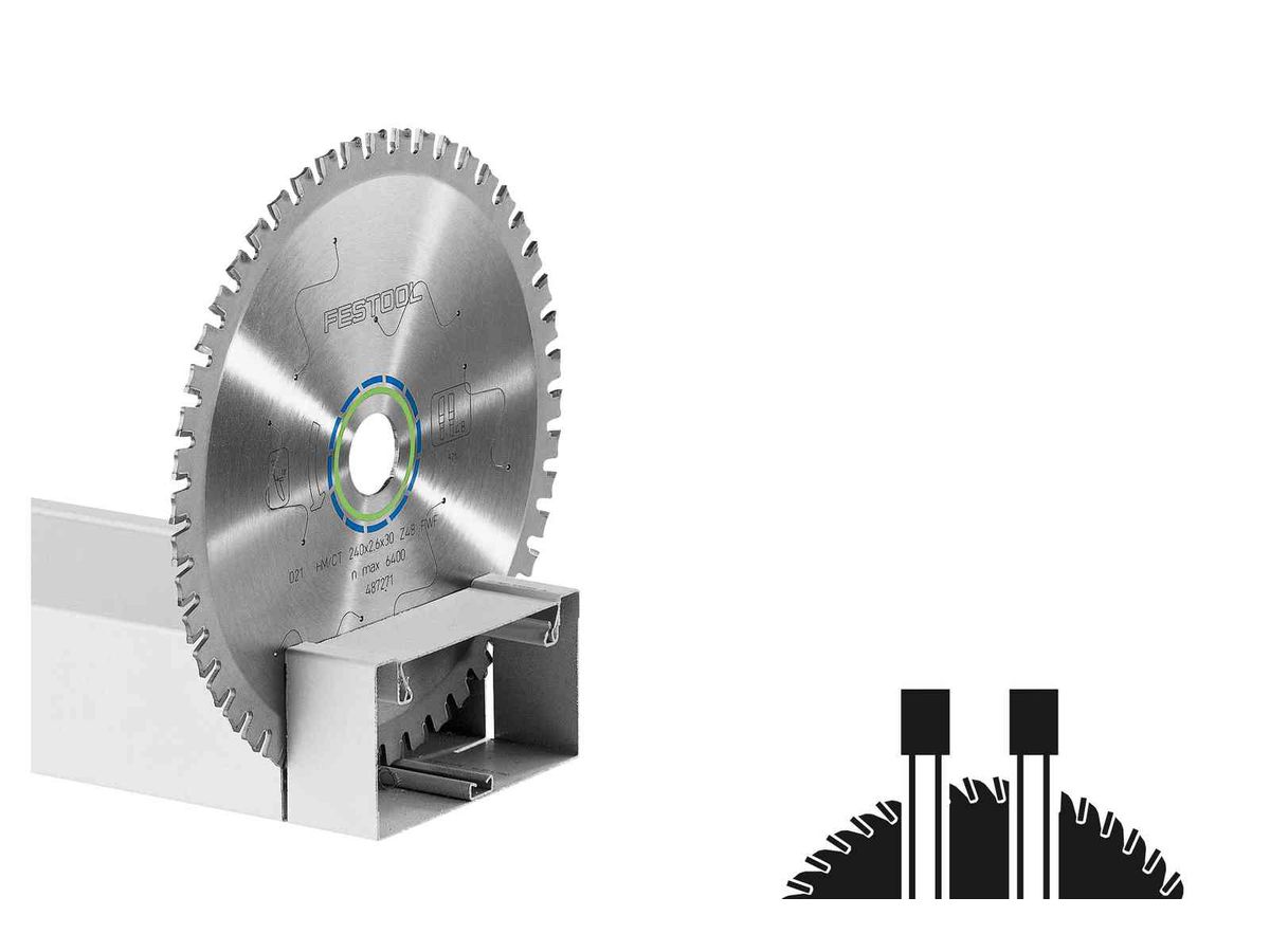 Kreissägeblatt HW 230x2,5x30 F48 - Festool