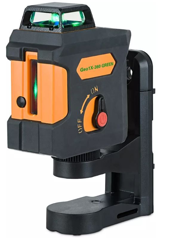 Kreuzlinienlaser GEO 1x360° GREEN - Perfekt für Meterrisse