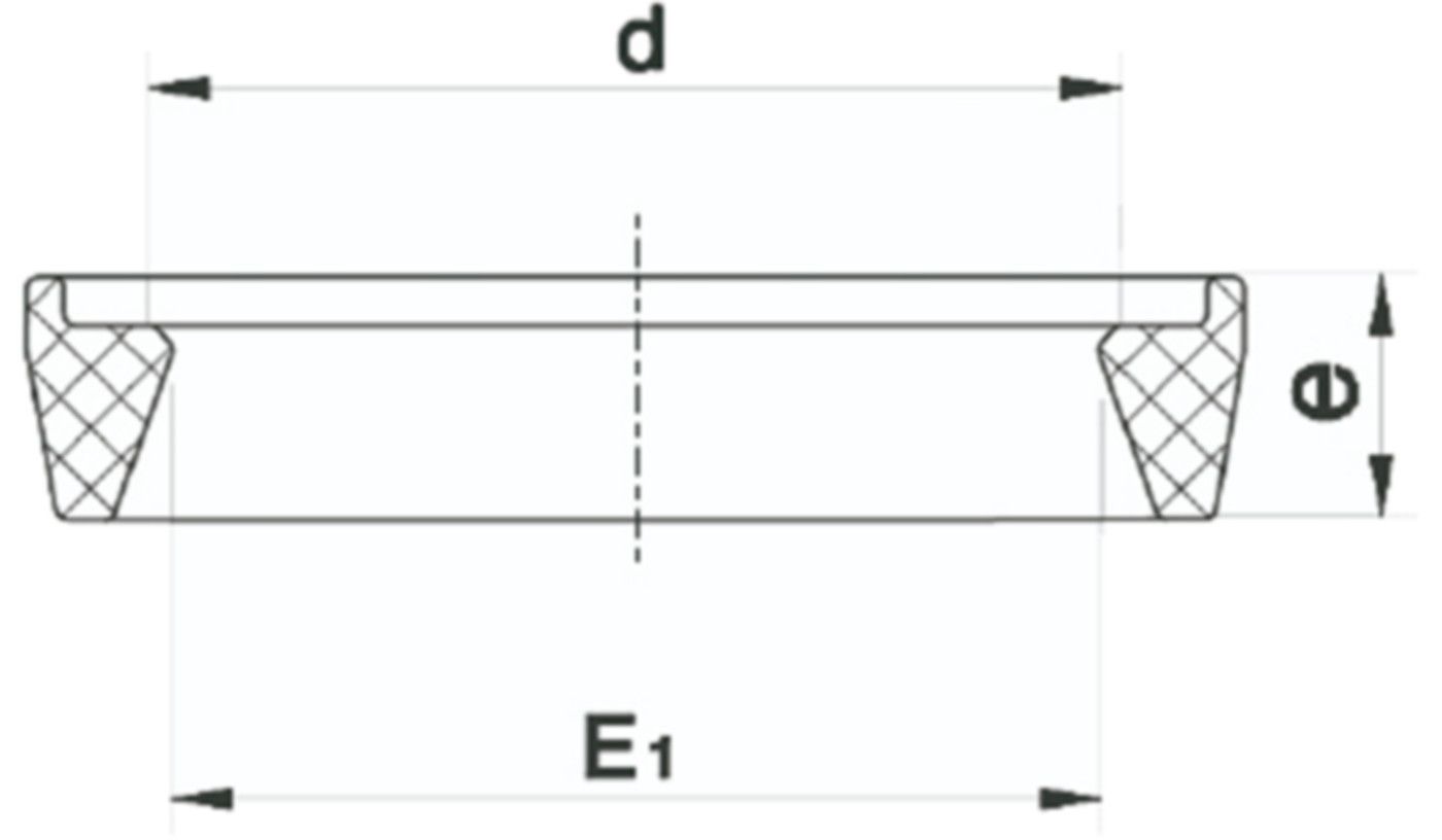 Plasson Trapezdichtung NBR - Typ 70029