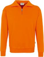 Zip-Sweatshirt Premium Gr. 2XL, orange - 70% Baumwolle, 30% Polyester, 300 g/m²