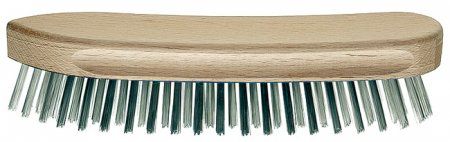 Stahldrahtbürste ZEINTRA 1529/5B - 5-reihig glatt 50x205x45 mm