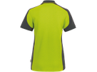 Damen-Polosh. Contr. Perf. M kiwi/anth. - 50% Baumwolle, 50% Polyester, 200 g/m²