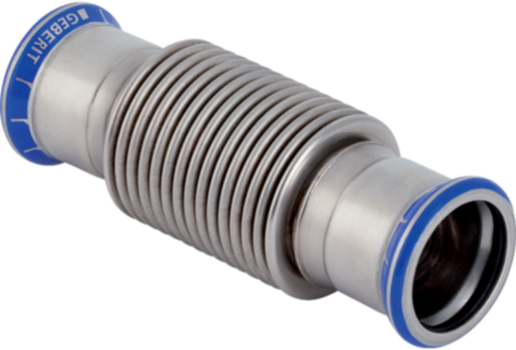 MPF-Axialkompensator Inox - mit Pressmuffen