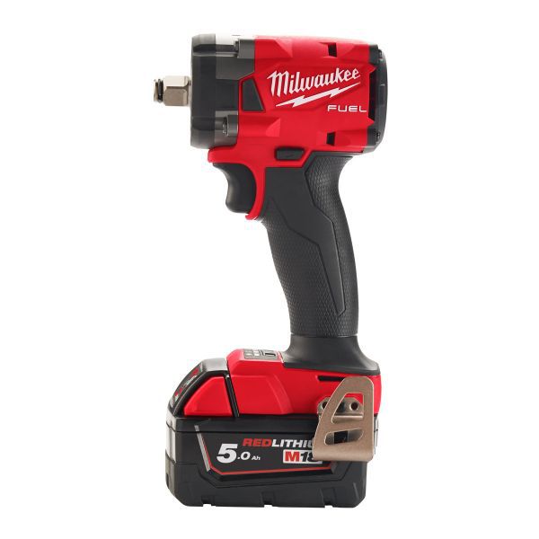 Akku-Schlagschr. Milwaukee M18 FIW2F12 - 2x5.0 Ah, 1/2" 4-kt, 4-Stufe - HD-Box