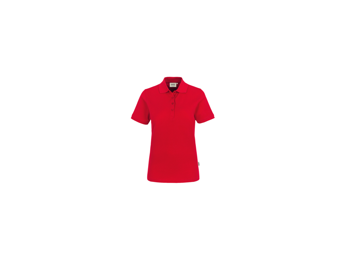 Damen-Poloshirt Classic Gr. XL, rot - 100% Baumwolle, 200 g/m²