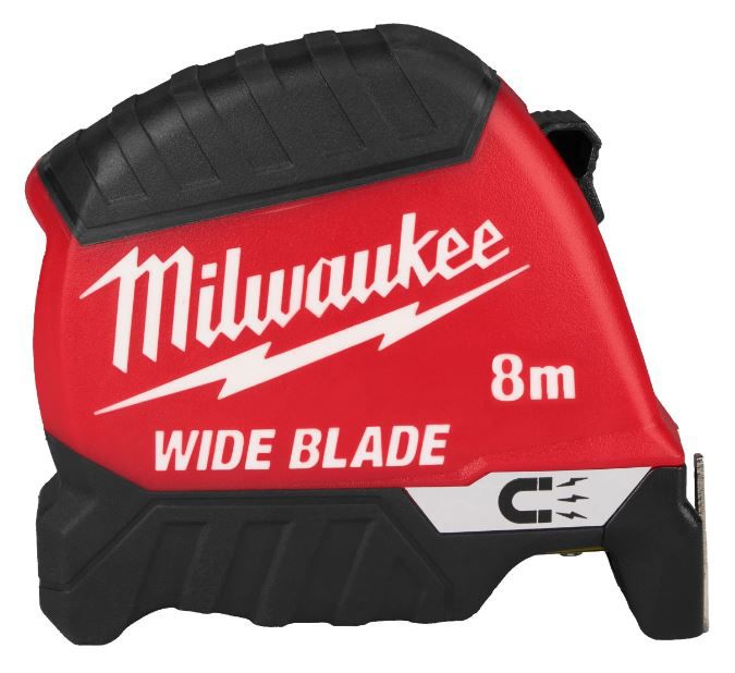 Bandmass 8 m 33m magnetisch,breites Band - Milwaukee, Premium
